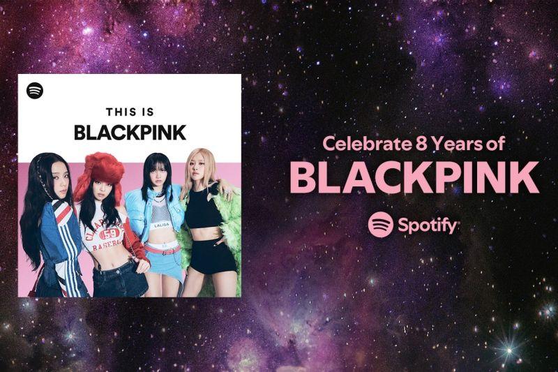 BLACKPINK Berkolaborasi dengan Spotify untuk Rayakan Ulang Tahun ke-8