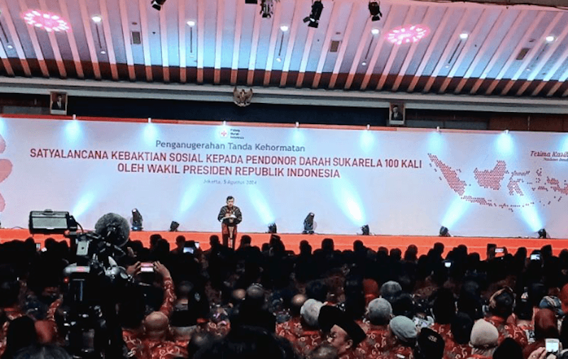 JK Sebut 93 Persen Kebutuhan Darah Nasional Sudah Terpenuhi