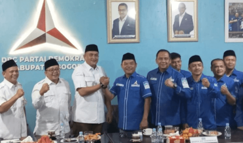Demokrat Dukung Rudy Susmanto di Pilkada Kabupaten Bogor