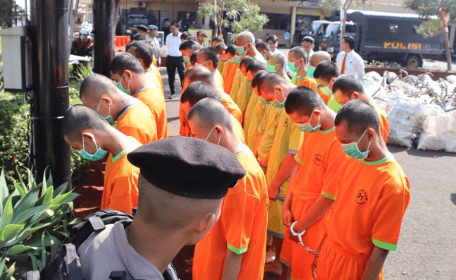 47 Orang Pengedar-Penyalahguna Narkoba di Cianjur Ditangkap