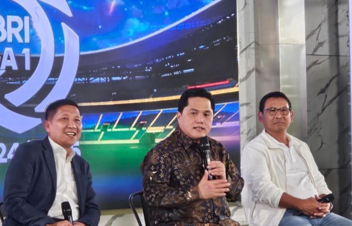 Erick Thohir Minta Liga 1 Jadi Peringkat Kedua Asia Tenggara