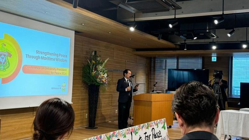 Rektor Unhas Singgung Perdamaian saat Diskusi di Universitas Hiroshima