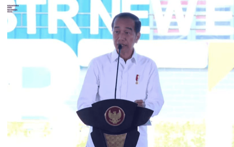 Jokowi Resmikan Pabrik Anoda Baterai Litium KEK Kendal