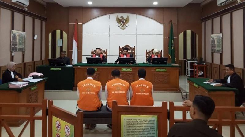 3 Terdakwa Kasus Narkoba di Aceh Dituntun Jaksa Hukuman Mati