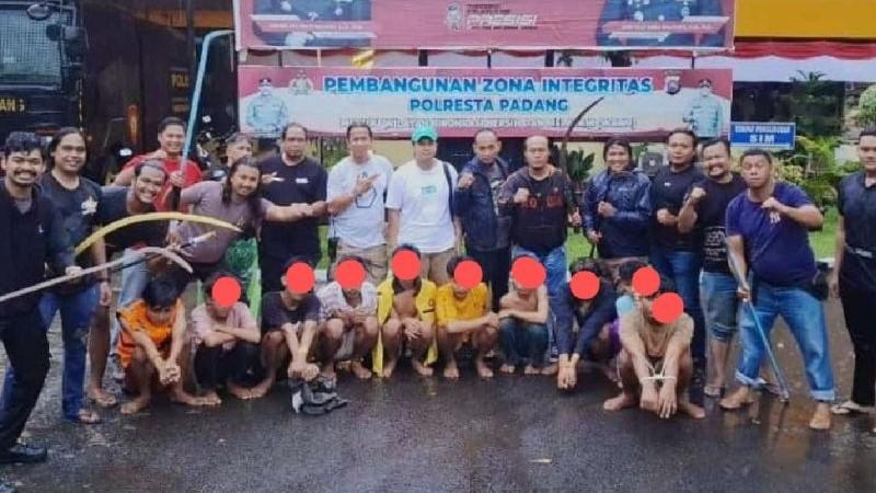 6 Dari 10 Pelaku Tawuran di Padang Bakal Ditindak Pidana