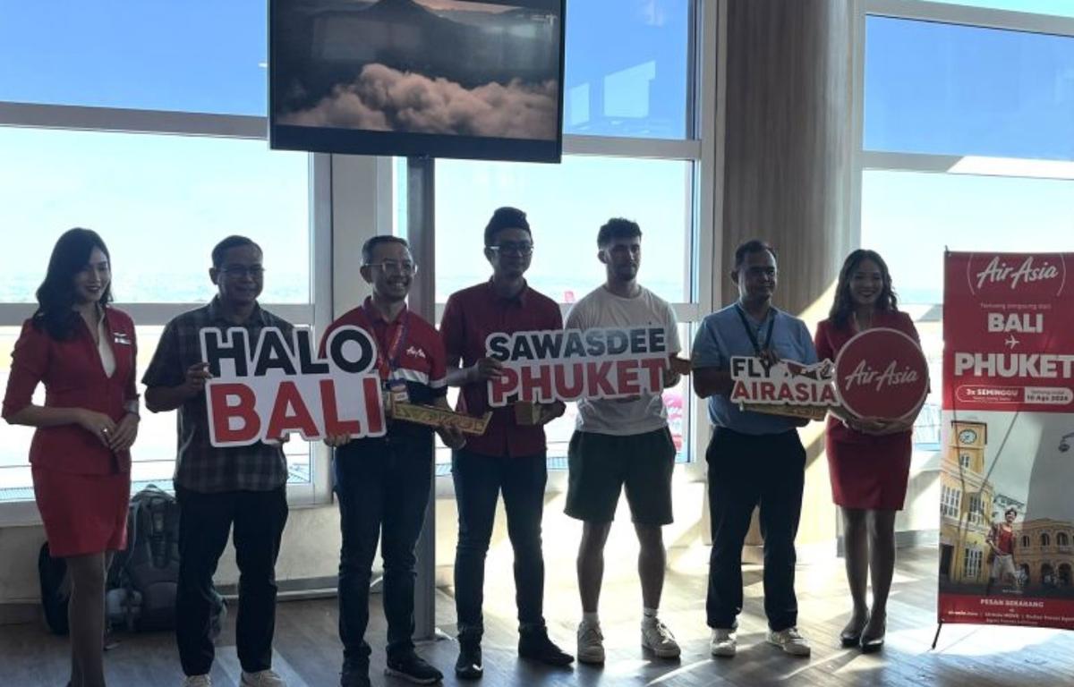 AirAsia Buka Penerbangan Perdana Bali-Phuket