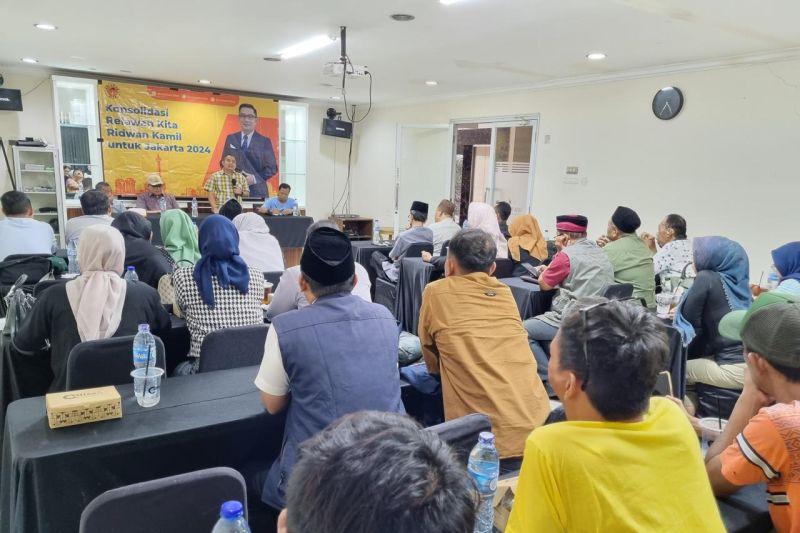 Relawan RK Gelar Dialog untuk Jaring Aspirasi Warga Terkait Masalah Perkotaan Jakarta