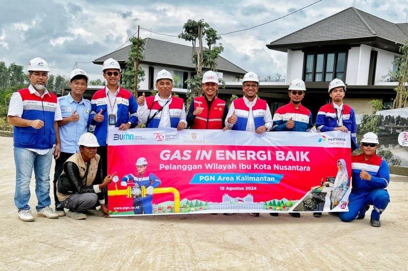 Gas Bumi Dipastikan Mengalir ke IKN Jelang HUT 17 Agustus 2024