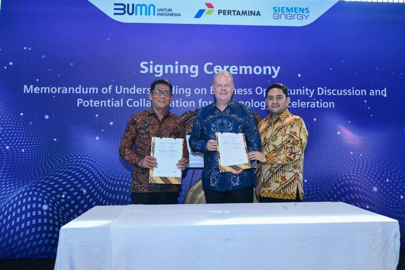 Pertamina-Siemens Energy Kompak Wujudkan Transisi Energi Berkelanjutan