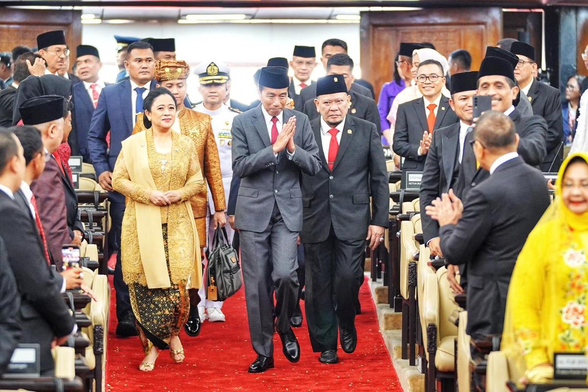 LaNyalla Hadiri Sidang Tahunan MPR RI dan Sidang Bersama DPR dan DPD RI Tahun 2024