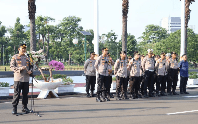 Polisi Kerahkan 3.286 Personel untuk Amankan Demo Revisi UU Pilkada di DPR-Patung Kuda