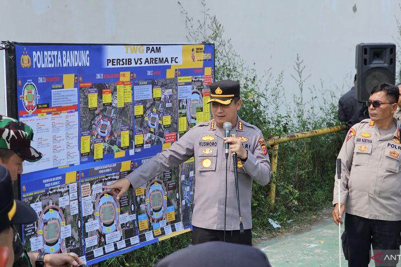 Amankan Laga Persib vs Arema, Polresta Bandung Terjunkan 2.058 Personel