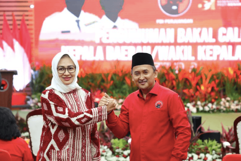 PDIP Usung Airin-Ade di Banten dan Andika-Hendi di Jateng