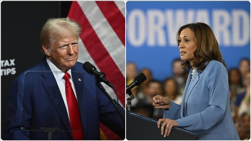 Survei Terbaru: Kamala Harris Unggul 2 poin dari Donald Trump