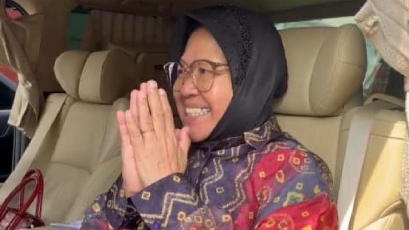 Risma Belum Serahkan Surat Pengunduran Diri usai Ketemu Jokowi