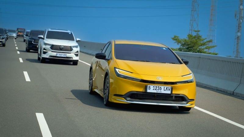 13 Mobil Listrik Toyota-Astra Motor Jajal Jalur Jakarta hingga Yogyakarta