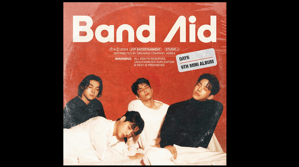 DAY6 Rilis Album Mini Kesembilan Bertajuk "Band Aid"