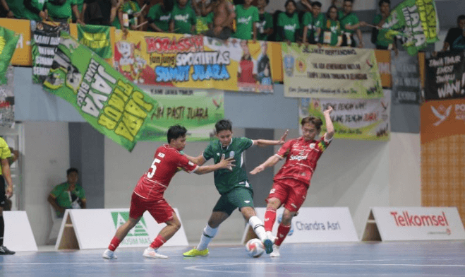 Tim Futsal Putra Jawa Timur Buka Peluang untuk Langkah ke Semi Final Futsal PON Aceh-Sumut 2024