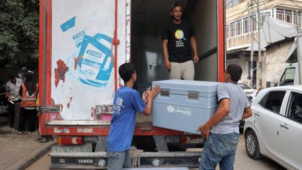 Vaksin Polio Tahap Kedua Tiba di Gaza