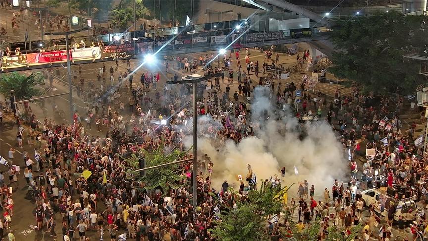 Ribuan Demonstran Protes Pertukaran Sandera Israel-Hamas