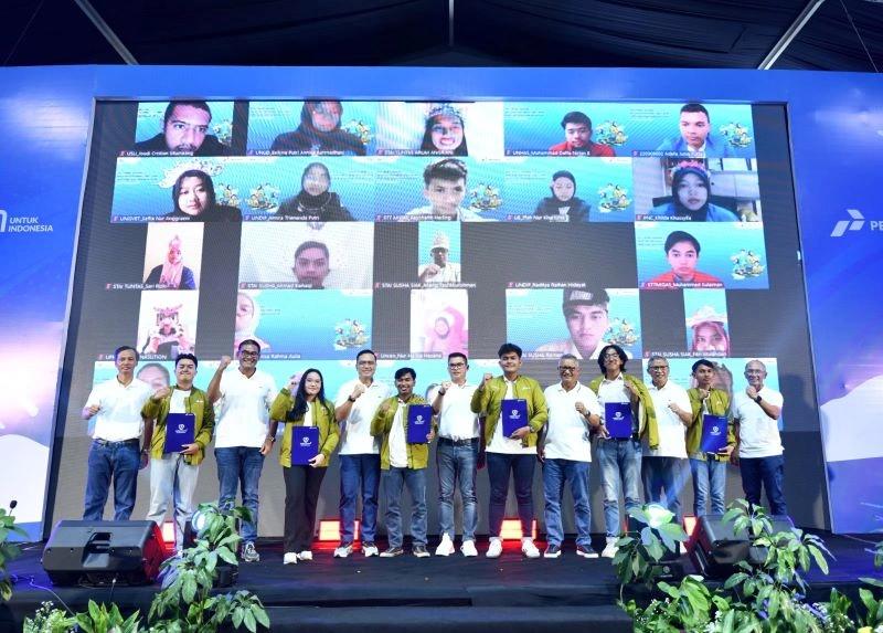 Dewan Komisaris dan Direksi Sambut 520 Penerima Beasiswa Pertamina Sobat Bumi