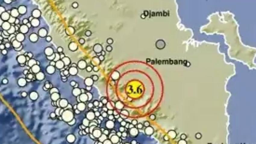 Gempa Bumi M 3,6 Guncang Lahat Sumsel