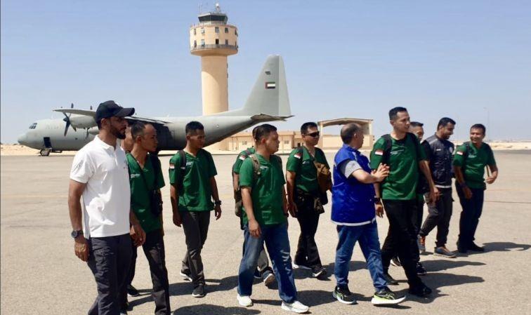 Rawat Korban di RS Lapangan UAE, 10 Nakes TNI Masuk Gaza