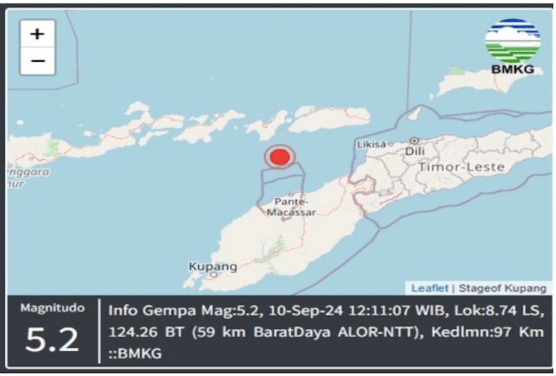 Gempa Tektonik Alor Akibat Adanya Zona Tumbukan
