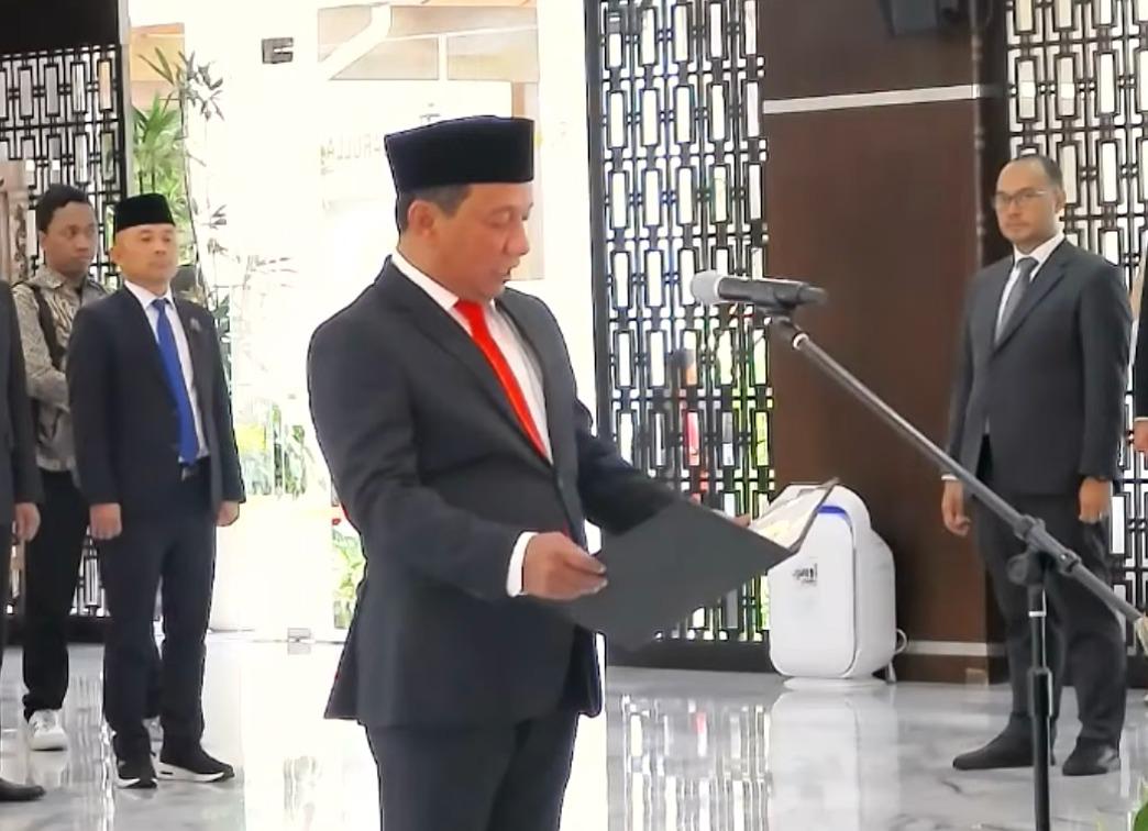 Tri Winarno Resmi Dilantik oleh Bahlil Lahadalia sebagai Dirjen Minerba