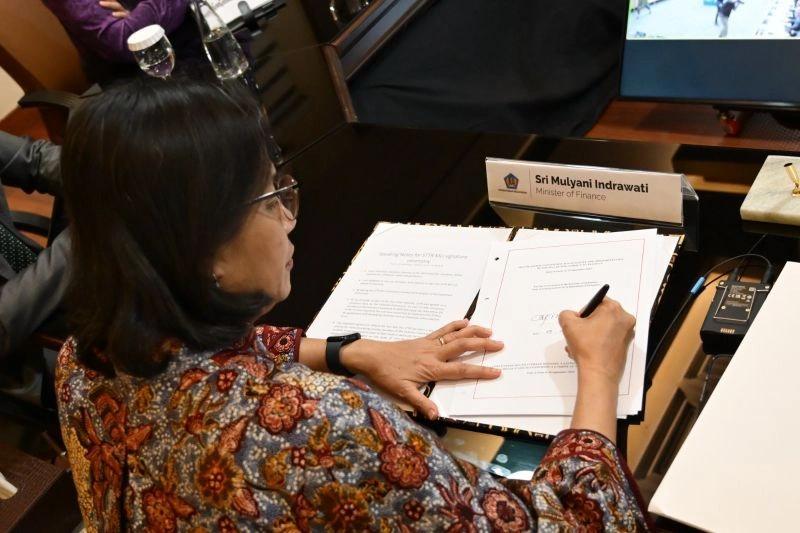 Hindari Kompetisi Tarif Pajak Tidak Sehat, RI Teken Instrumen Pilar 2 MLI STTR