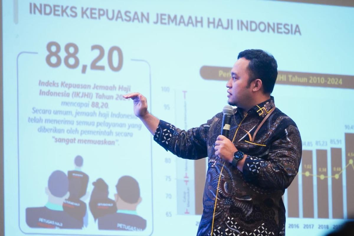 Indeks Kepuasan Jemaah Haji 2024 Sangat Memuaskan