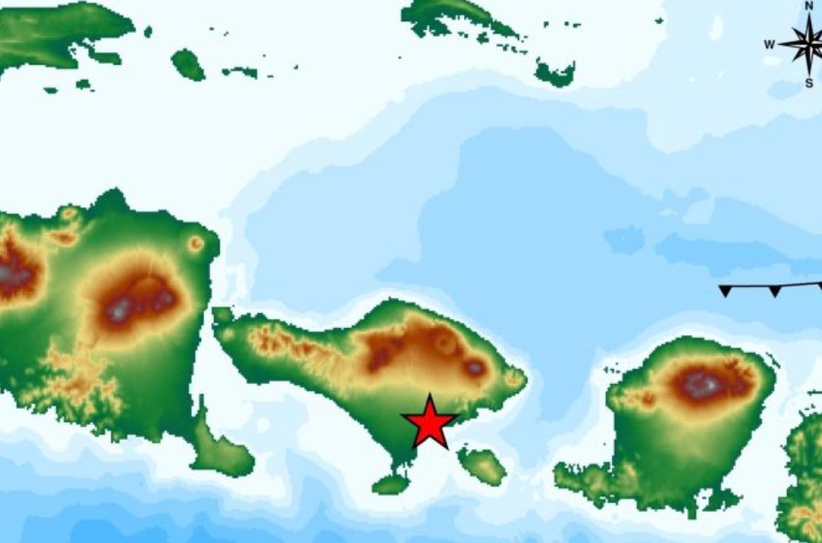Gempa Magnitudo 4,8 Guncang Gianyar Bali