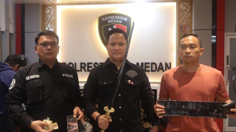 10 Orang Diamankan saat Penggerebekan Geng Motor di Medan