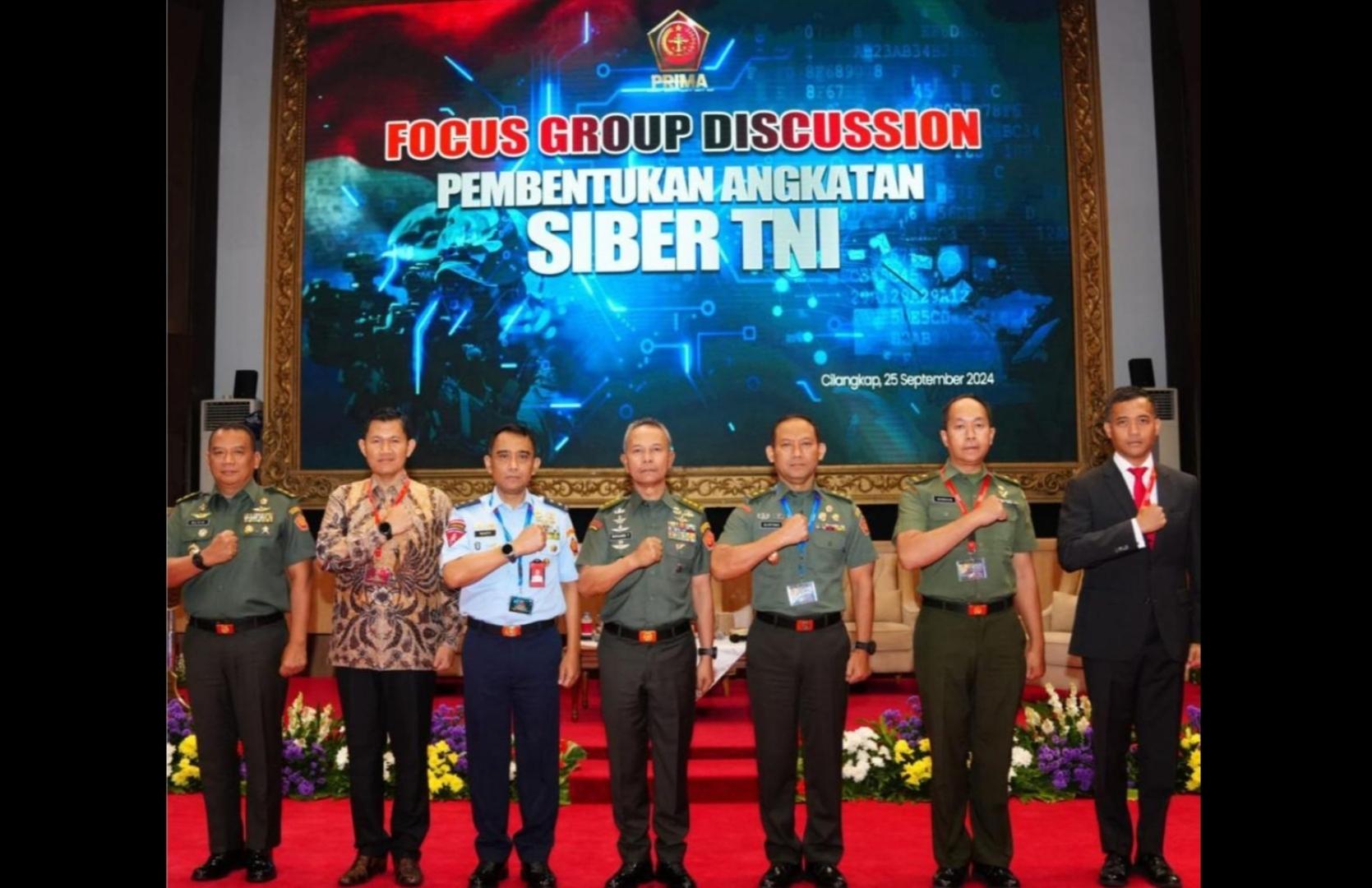 TNI Gelar FGD Angkatan Siber