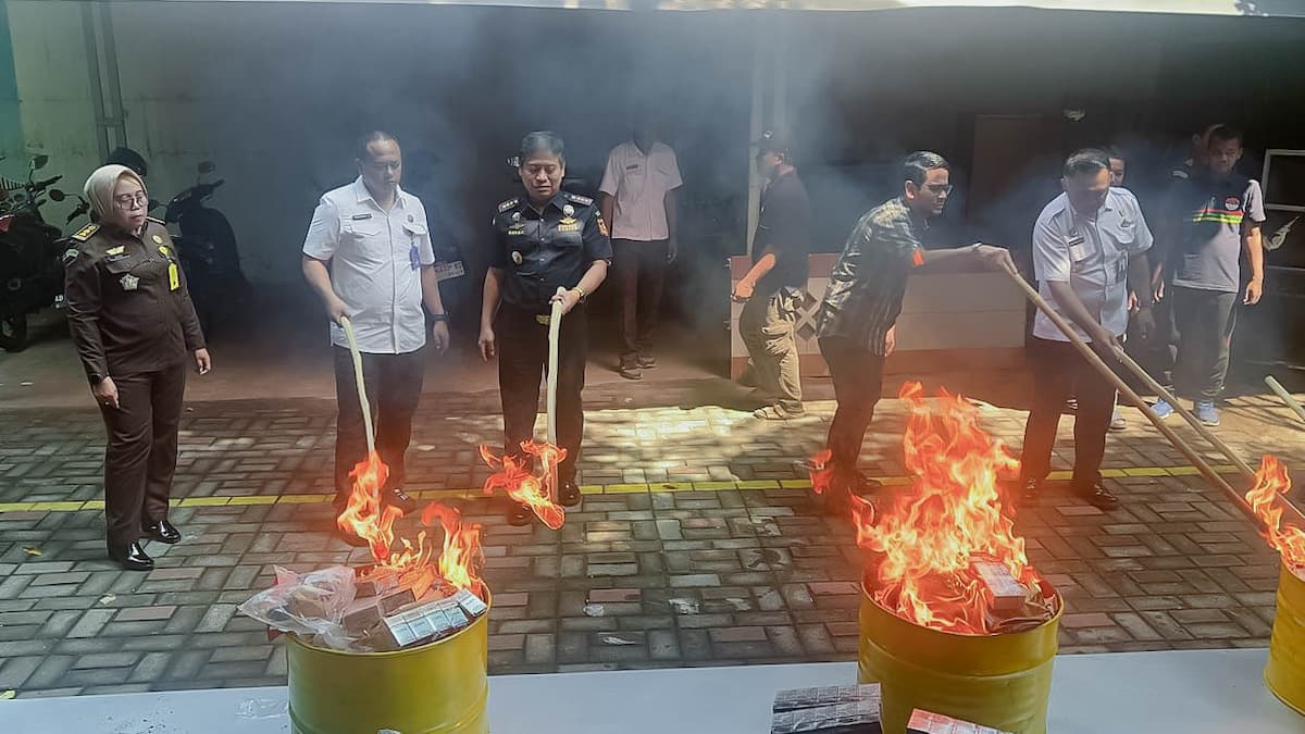 Bea Cukai Turut Musnahkan Narkotika, Uang Palsu, Sajam dan Barang Hasil Penindakan Lainnya di Semarang