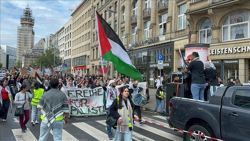 Rencana Aksi Pro-Palestina Dilarang di Frankfurt