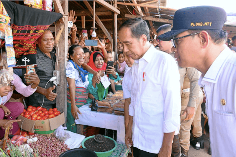 Jokowi Pastikan Harga Sembako Tetap Terjangkau