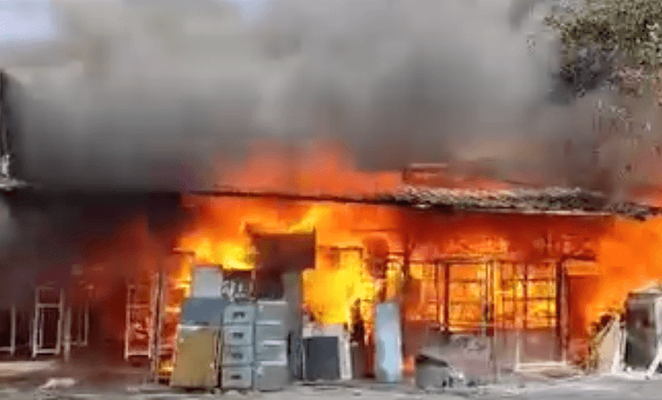 Kerugian Kebakaran Lapak Barang Bekas di Bogor Capai Rp500 Juta