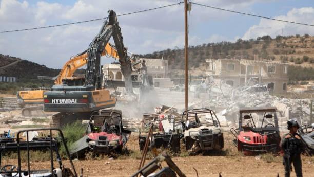 Israel Bongkar 4 Rumah Palestina Lagi di Tepi Barat