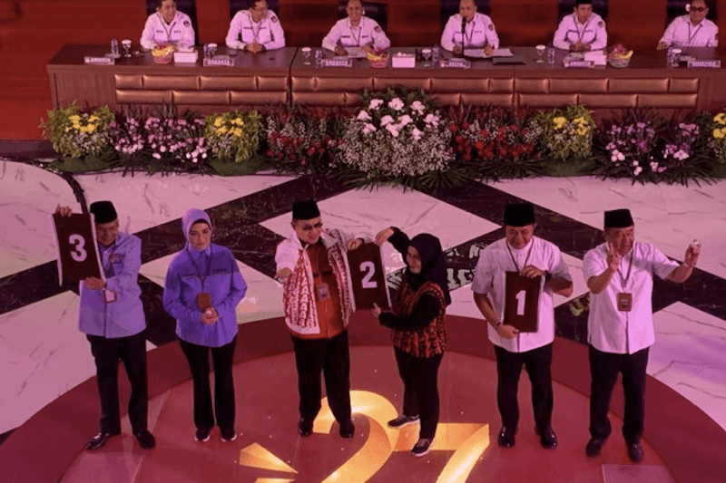 Survei Cyrus: Elektabilitas Herman Deru-Cik Ujang 64,7 Persen