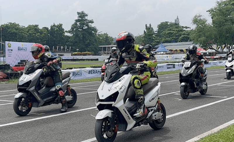 Balap Motor Listrik Perdana Digelar di Sentul