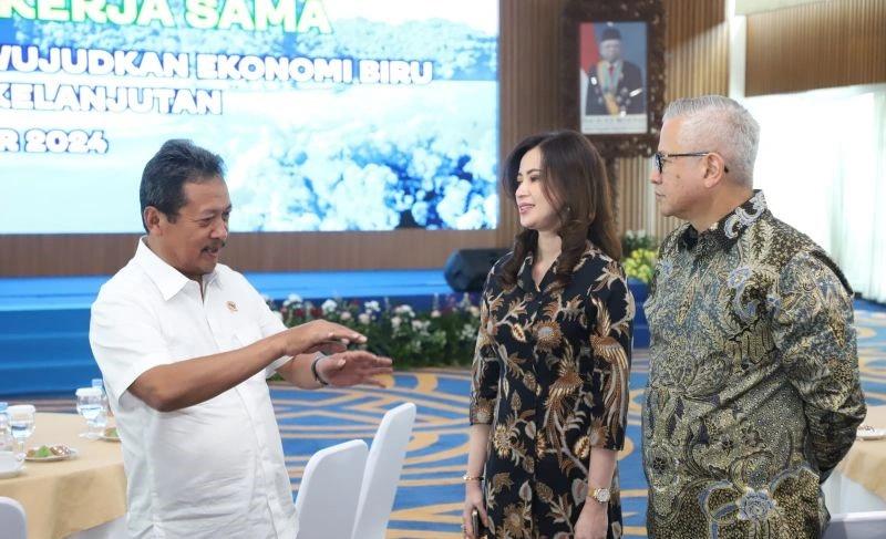 Demi Ekonomi Biru, KKP Teken Sejumlah Perjanjian Kerja Sama
