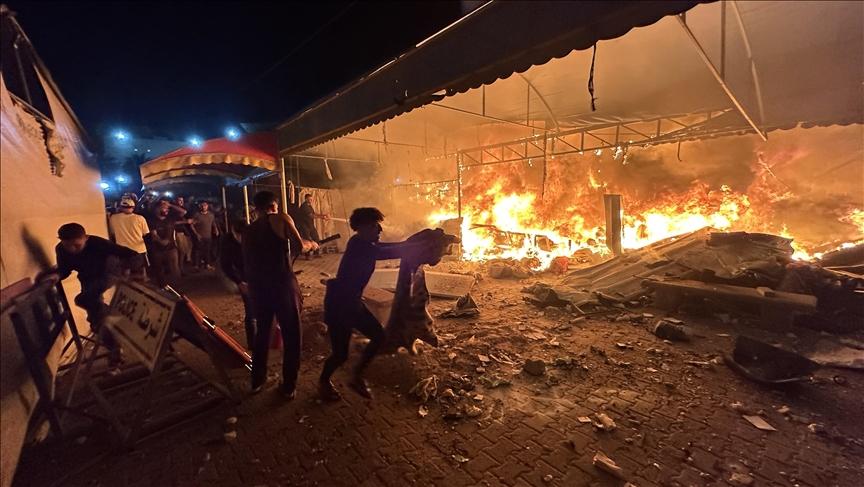 Horor! Warga Gaza Dibakar Hidup-hidup saat Tidur di Tenda Pengungsian