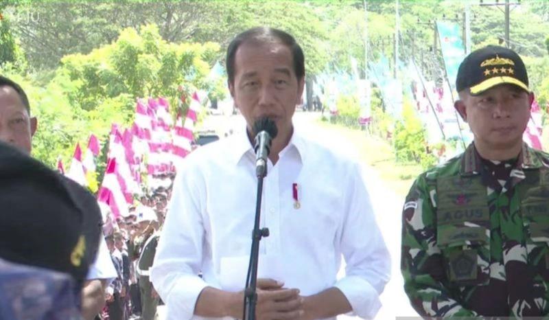 Genjot Konektivitas-Mobilitas, Jokowi Resmikan 24 Ruas Inpres Jalan Daerah di Provinsi Aceh