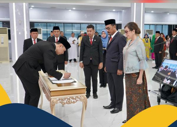 Lantik 67 Pejabat Struktural dan Fungsional, Menteri AHY Harapkan Jajaran Kementerian ATR/BPN Bangun Semangat Integritas