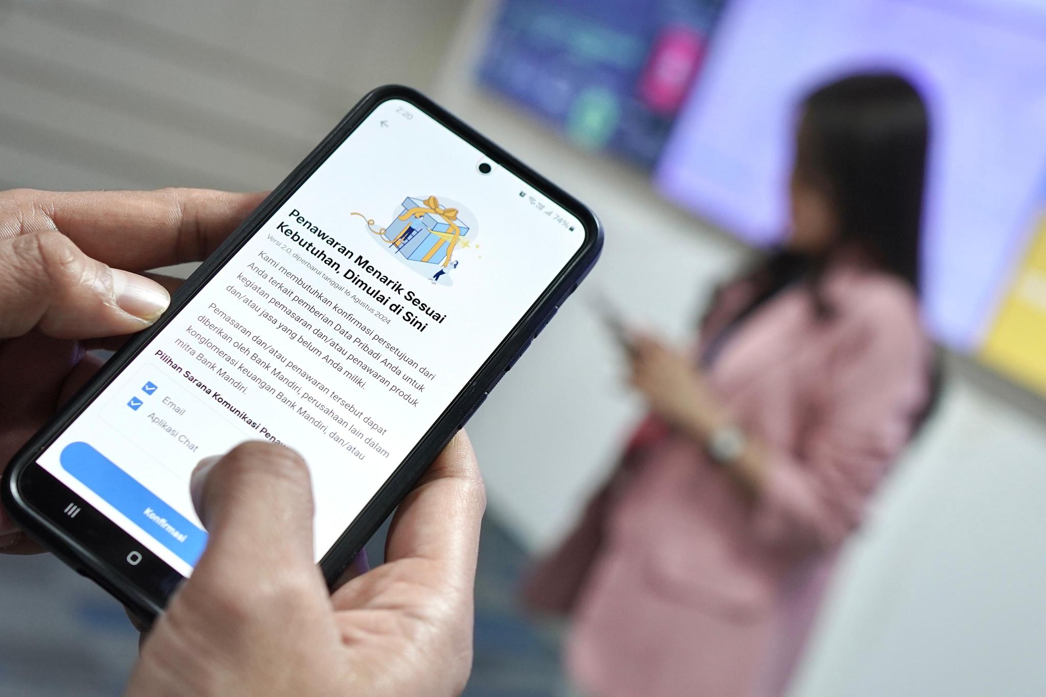 Bank Mandiri Gencarkan Kampanye Pemrosesan Data Pribadi