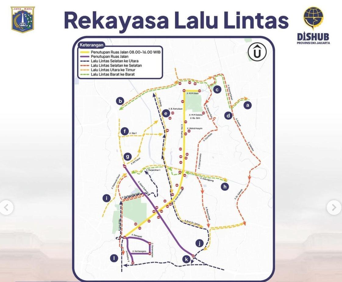 Pelantikan Prabowo-Gibran: Dishub DKI Jakarta Siapkan Rekayasa Lalu Lintas di Sekitar Istana Kepresidenan