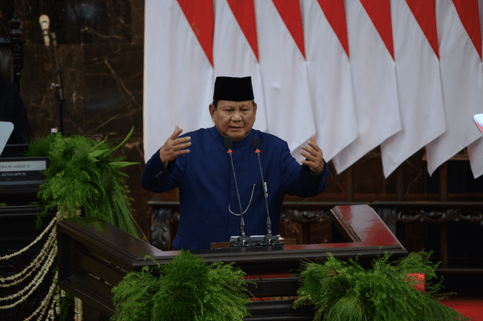 Jangan Seperti Burung Unta, Presiden Prabowo Ajak Para Pemimpin Ambil Bagian Hadapi Tantangan