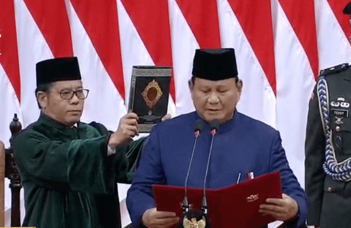 Sah! Prabowo-Gibran Resmi Dilantik Jadi Presiden dan Wakil Presiden RI 2024-2029
