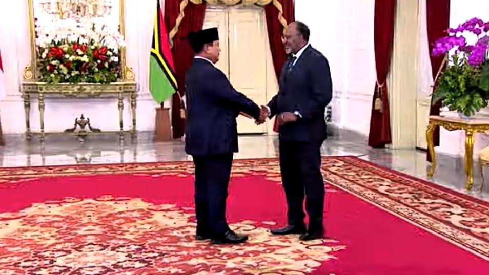 Presiden Prabowo Subianto Sambut Pemimpin Dunia di Istana Merdeka Pasca Pelantikan